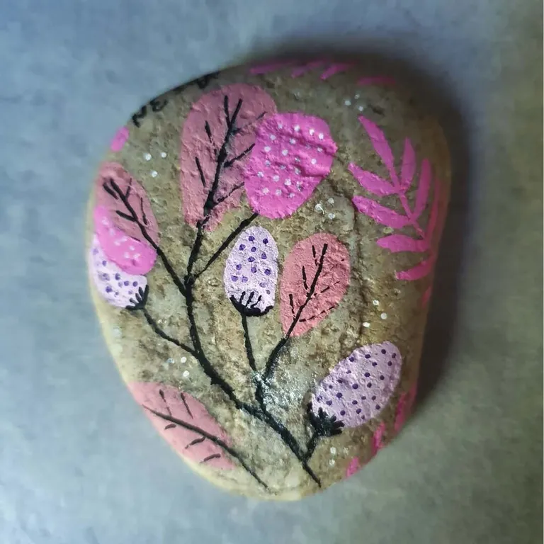 Painted rock
