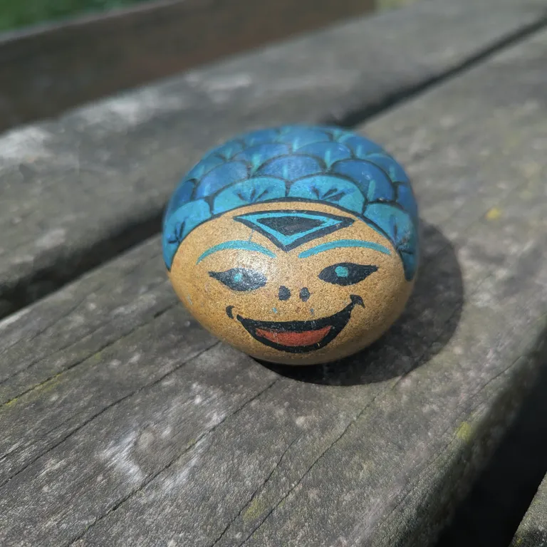 Painted rock