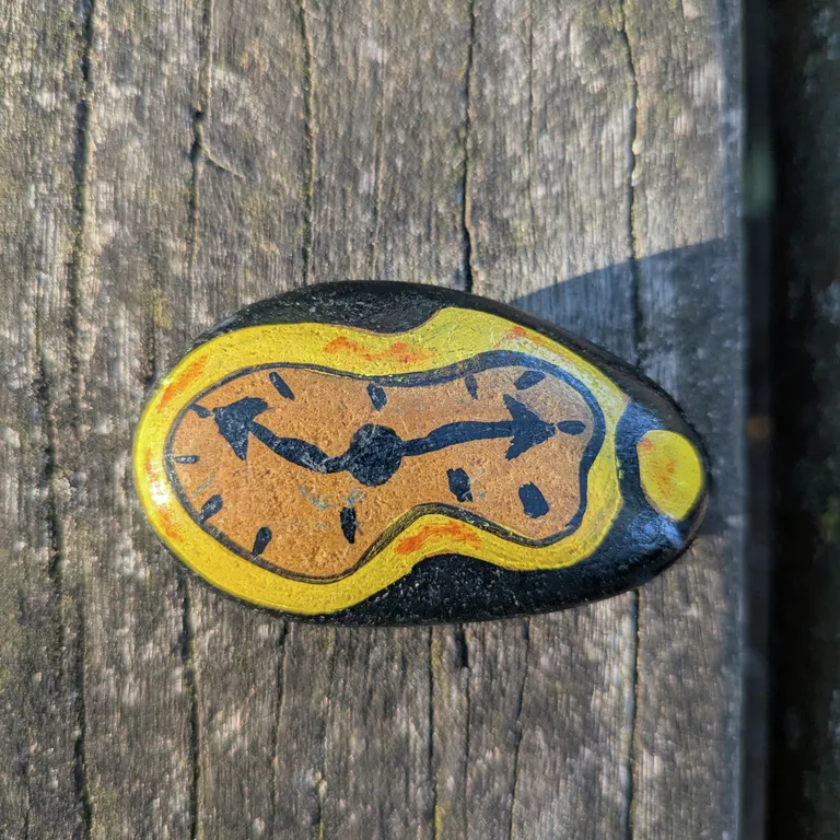 Painted rock