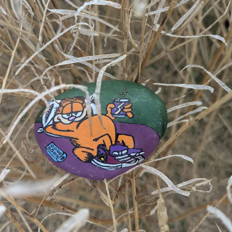Painted rock