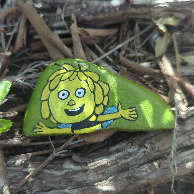 Painted rock