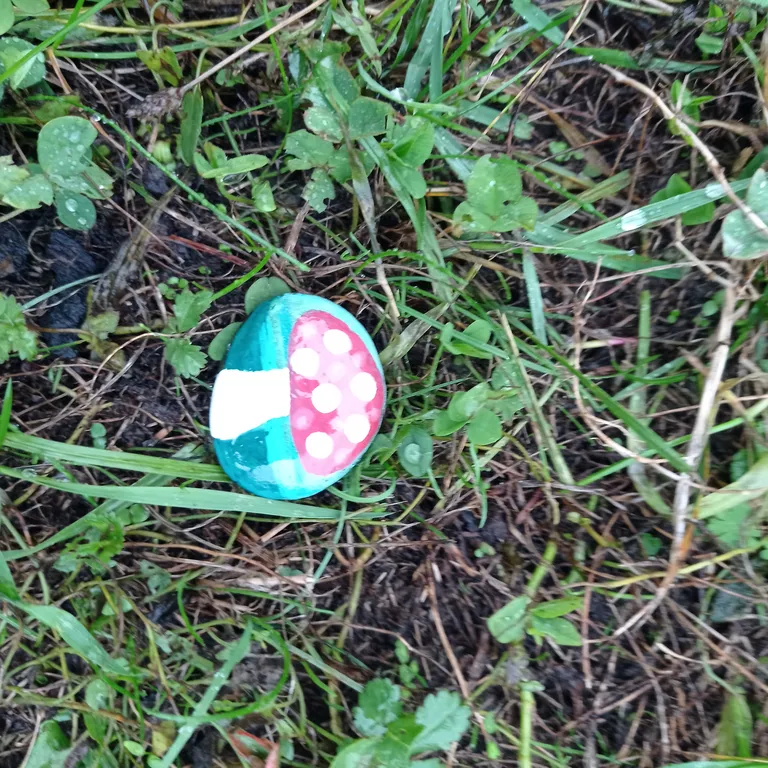 Painted rock