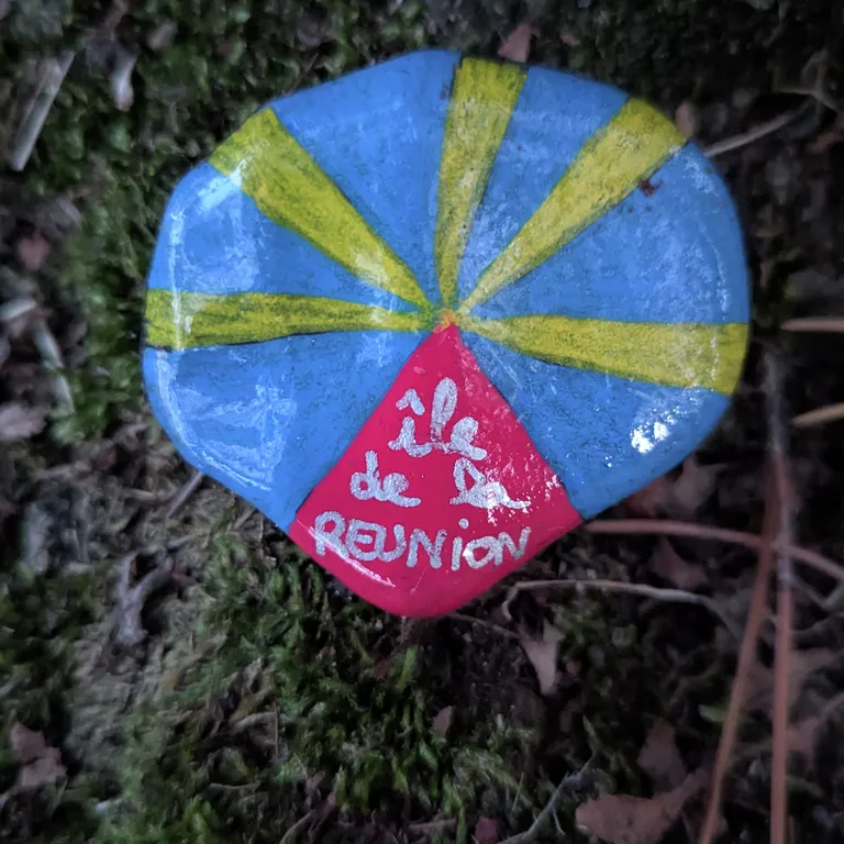 Painted rock