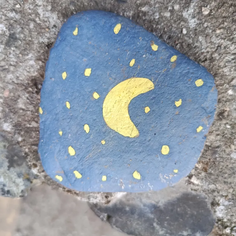 Painted rock