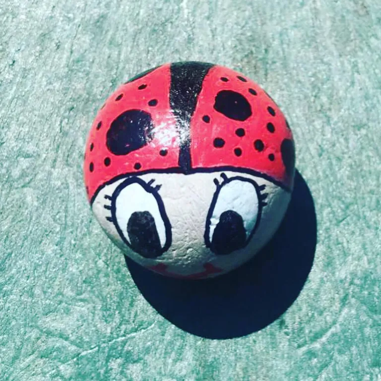 Painted rock