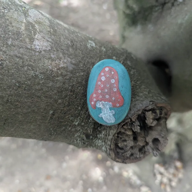 Painted rock