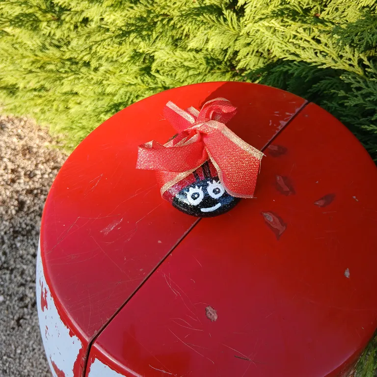 Painted rock