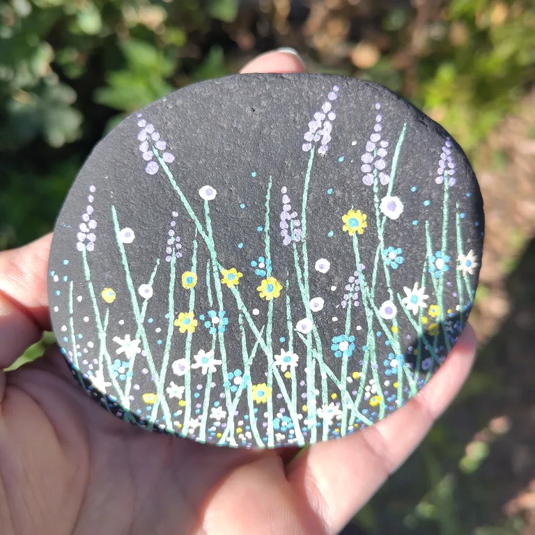 Painted rock