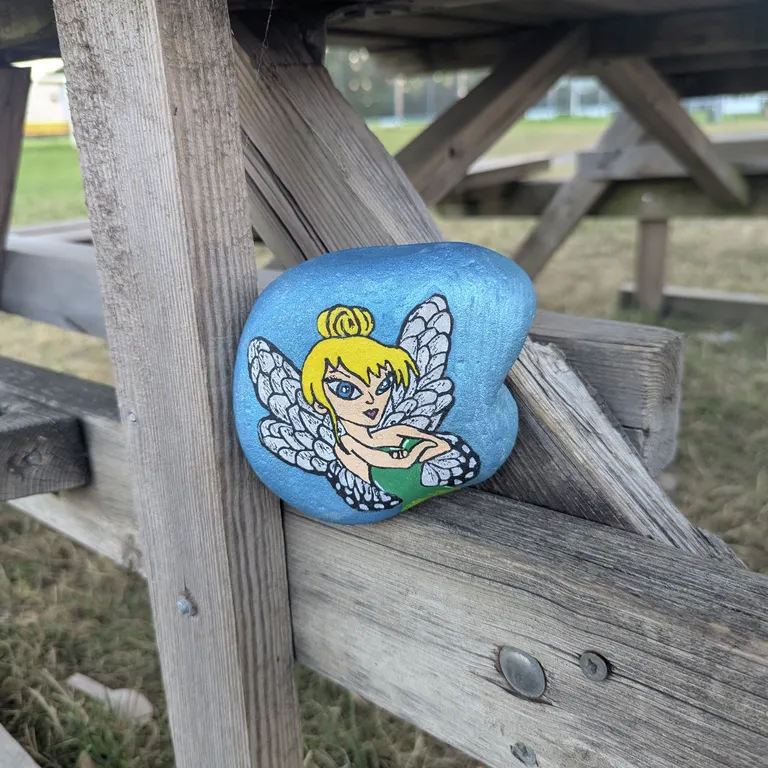 Painted rock