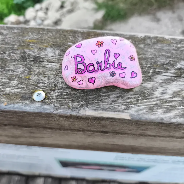 Painted rock