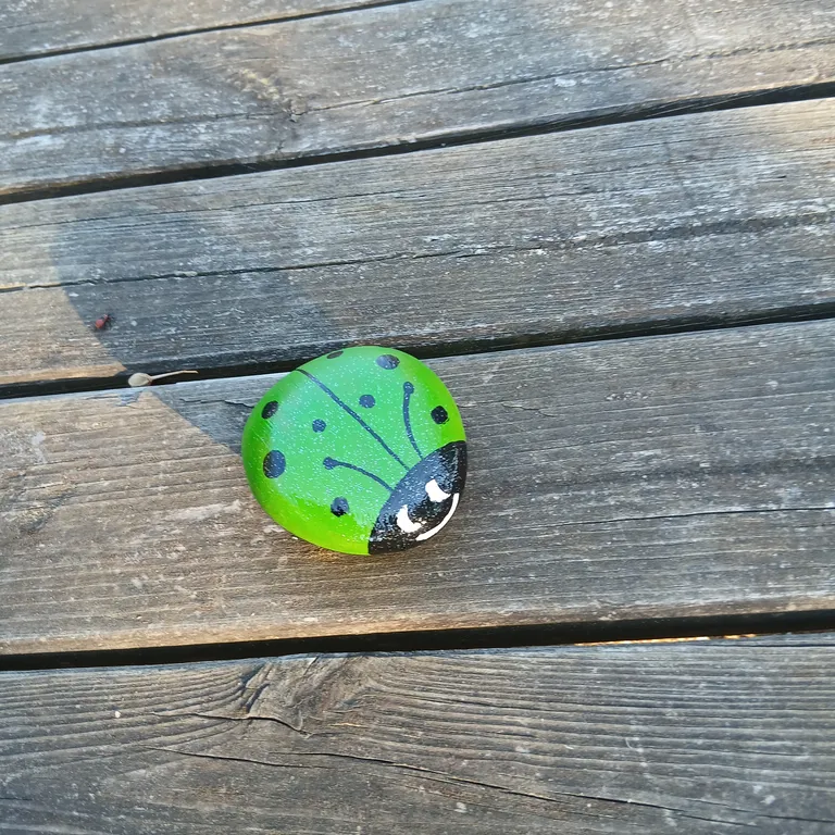 Painted rock