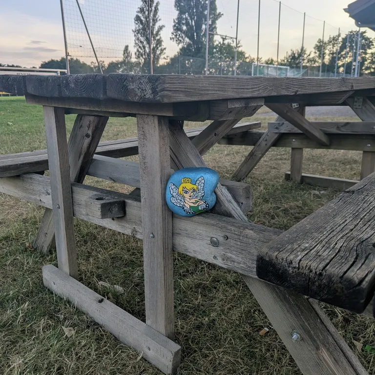 Painted rock