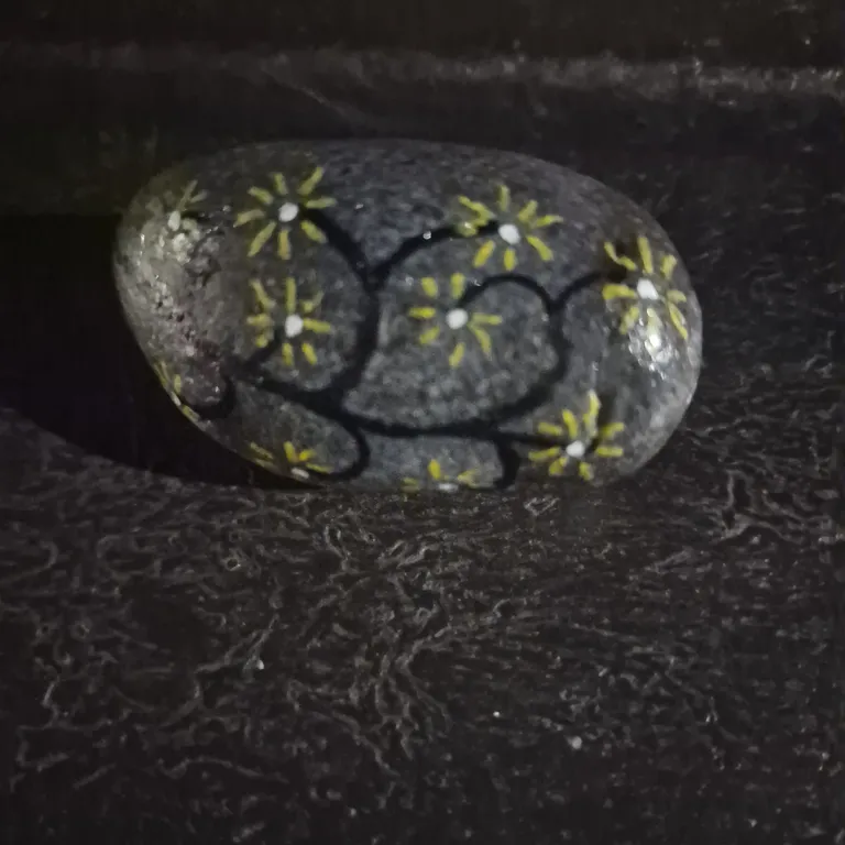 Painted rock