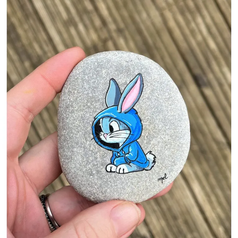 Painted rock