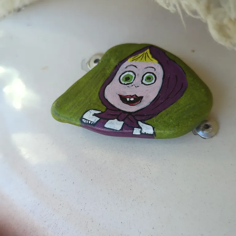 Painted rock