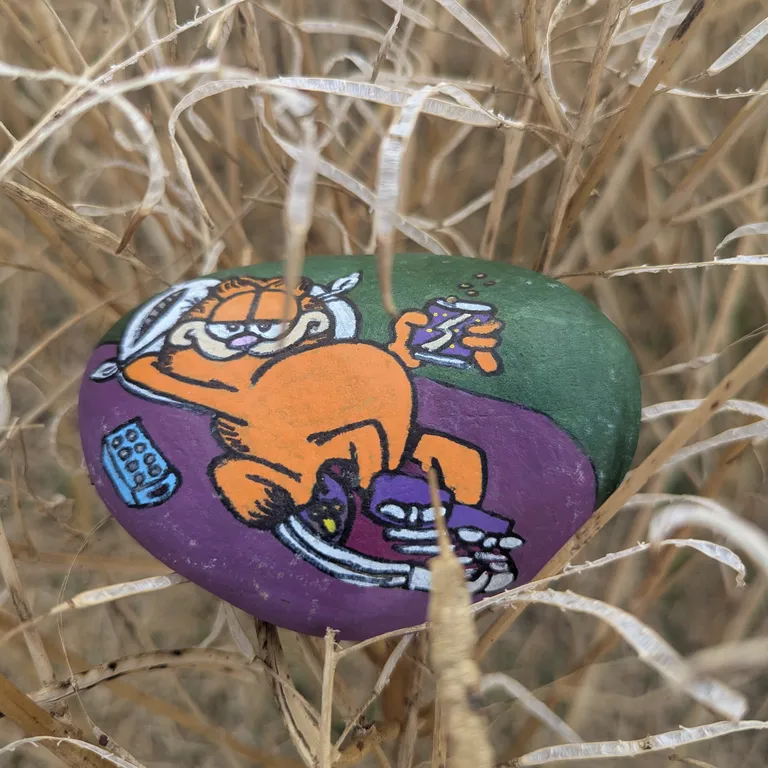 Painted rock