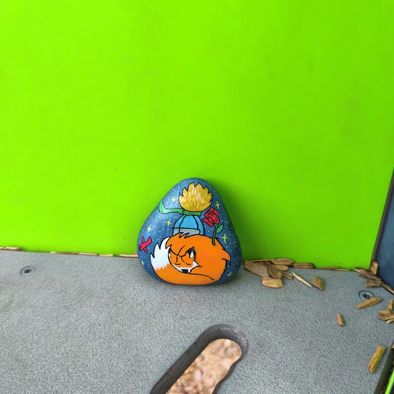 Painted rock