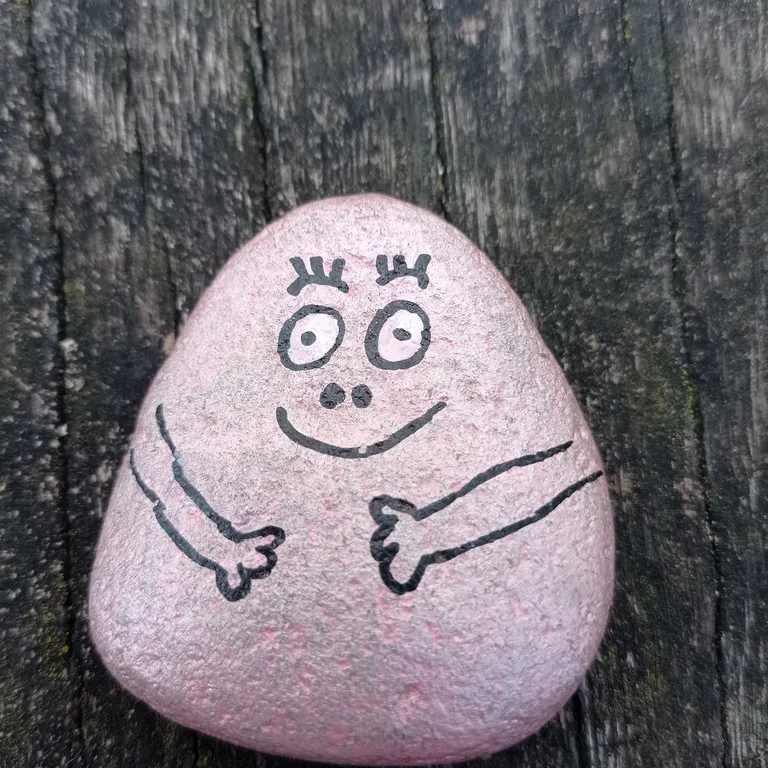 Painted rock