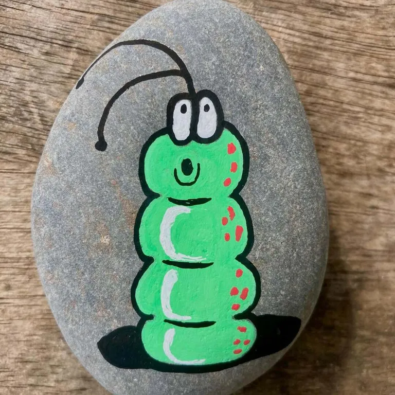 Painted rock